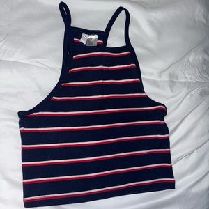 H&M red white and blue cropped tank!